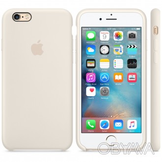 Чехол Apple Silicone Case для iPhone 6/6s Antique White был выпущен компанией Эп. . фото 1