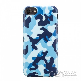 Чехол для iPhone 6 Plus/6s Plus Camouflage Blue Woodland – это удобный, стильный. . фото 1