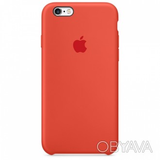 Чехол Apple Silicone case (copy) для iPhone 6 Plus/6s Plus Apricot – это оригина. . фото 1