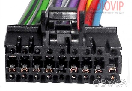 Разъем автомагнитолы Sony CDX 3310 (340) помогает подключить и установить в авто. . фото 1