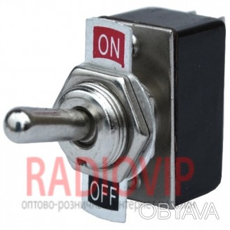 Тумблер mid.2pin (ON-OFF) тумблерный выключатель предназначен для установки на р. . фото 1