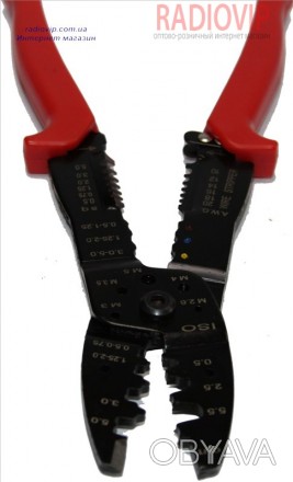 Инструмент для обжима клемм 0.5-2.5mm2 предназначен для обжима клемм (изолирован. . фото 1