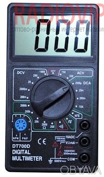 Мультиметр DT700D - универсальный цифровой измерительный прибор, служащий для из. . фото 1