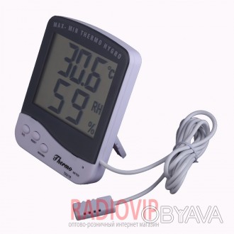 Термометр с гигрометром 218 C предназначен для измерения температуры и влажности. . фото 1