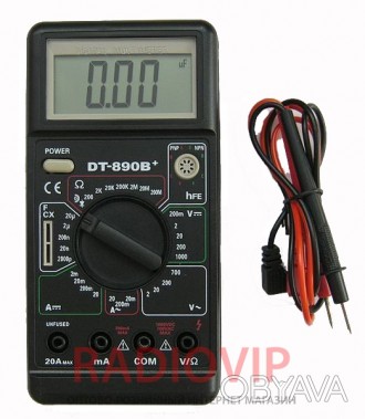 Мультиметр DT-890B - универсальный цифровой измерительный прибор, служащий для и. . фото 1