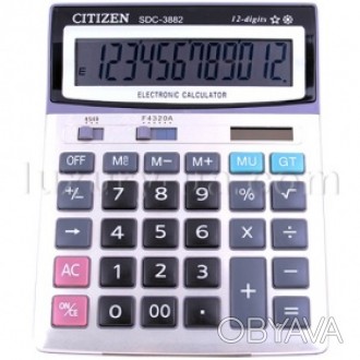Калькулятор CITIZEN 3882 - удобный настольный калькулятор поможет вам производит. . фото 1