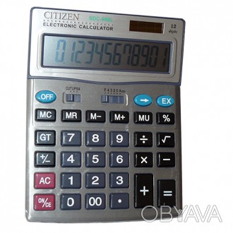 Калькулятор CITIZEN 999 - удобный настольный калькулятор поможет вам производить. . фото 1