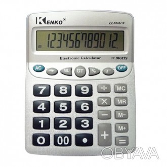 Калькулятор K 1048 - удобный настольный калькулятор поможет вам производить все . . фото 1