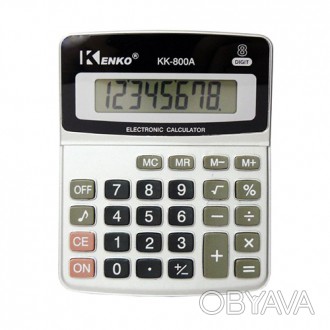 Калькулятор Kenko 800A - удобный настольный калькулятор поможет вам производить . . фото 1