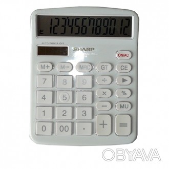 Калькулятор Sharp 237 - удобный настольный калькулятор поможет вам производить в. . фото 1