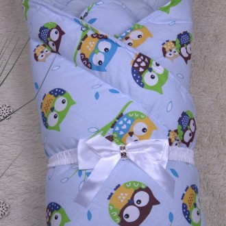 Летний конверт Valleri совята (голубой) 
Лето - это буйство красок, позитивность. . фото 3