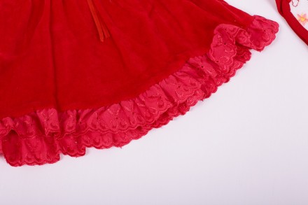 Платье с болеро
Производитель-Турция
Нарядный велюровый комплект для девочки.
На. . фото 6