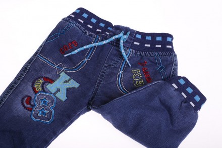Джинсы ТОР 3
Теплые (зимние) джинсы на махровой подкладке. 
Верх - 100% хлопок. . . фото 3