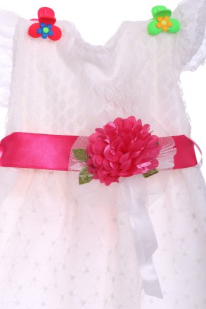 Платье с цветочком ,цвет красный
Производитель- Турция
Нарядное гипюровое платье. . фото 3