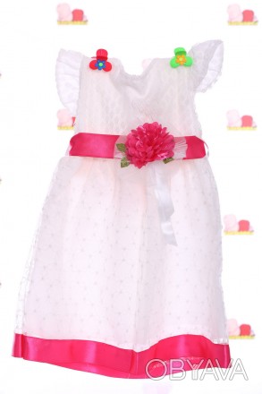 Платье с цветочком ,цвет красный
Производитель- Турция
Нарядное гипюровое платье. . фото 1