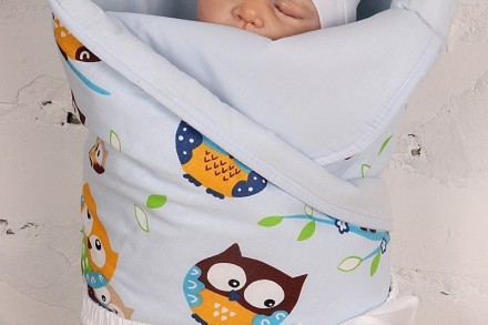 Яркий конверт-одеяло "Valleri Совенок" для новорожденных
 
тм Brilliant Baby, со. . фото 4