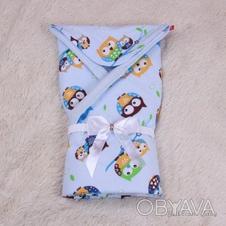Яркий конверт-одеяло "Valleri Совенок" для новорожденных
 
тм Brilliant Baby, со. . фото 1