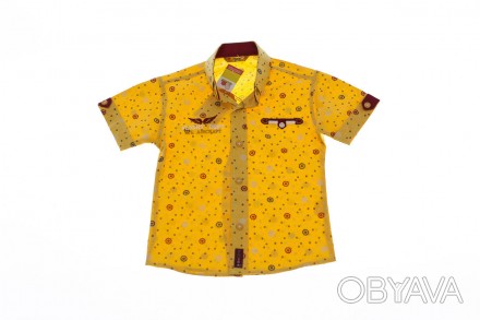 Рубашка Морская 
Производитель- Турция.
Рубашка для мальчика, с коротким рукавом. . фото 1