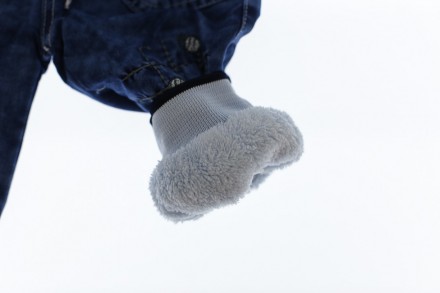 Джинсы на манжете 
Теплые (зимние) джинсы на махровой подкладке. 
Верх - 100% хл. . фото 5