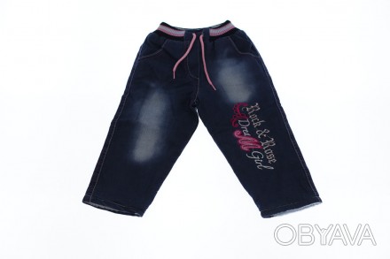 Джинсы М.
Теплые (зимние) джинсы на махровой подкладке. 
Верх - 100% хлопок. Под. . фото 1