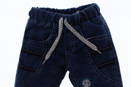 Джинсы на манжете 
Теплые (зимние) джинсы на махровой подкладке. 
Верх - 100% хл. . фото 3