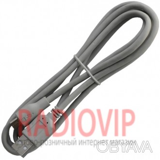 Шнур штекер USB А -штекер miсro USB 5pin для мобильных v2.0, диаметр кабеля-4,5м. . фото 1