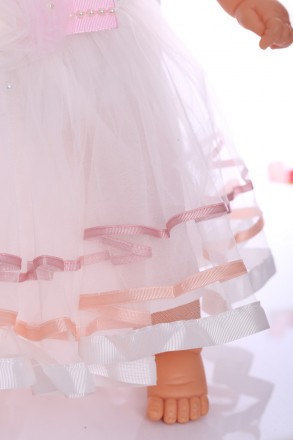 Платье с розочками ,цвет розовый
Производитель- Турция
Нарядное воздушное фатино. . фото 4