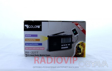 Радиоприемник Golon RX 2277 – вы сможете слушать любимую музыку c USB флешки, ка. . фото 1