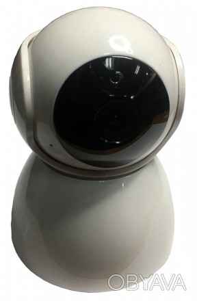 Стильная камера беспроводная WIFI IP КАМЕРА Q12 в пластиковом корпусе белого цве. . фото 1