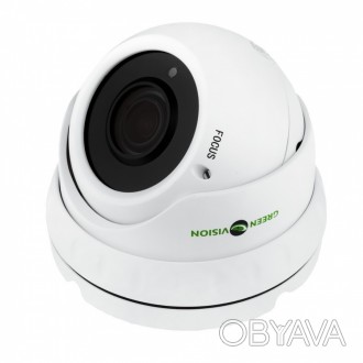 Купольная IP камера Green Vision GV-002-IP-E-DOS24V-30 предназначена для ведения. . фото 1