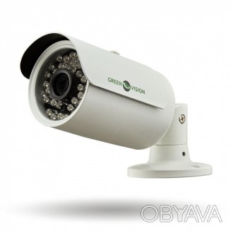 Наружная IP камера Green Vision GV-054-IP-G-COS20-30 POE применяют в IP системах. . фото 1