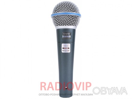 Микрофон SHURE Beta 58A подойдет для домашнего караоке, обеспечивая идеальное зв. . фото 1