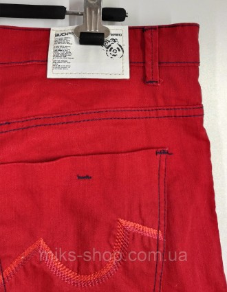 Яркие мужские прямые джинсы на пуговицах бренда BUCK ROJER. Размер 40 (наш 54). . . фото 9