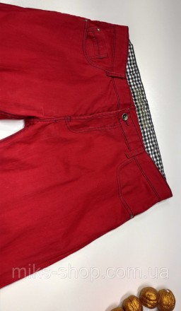 Яркие мужские прямые джинсы на пуговицах бренда BUCK ROJER. Размер 40 (наш 54). . . фото 8