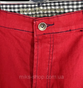 Яркие мужские прямые джинсы на пуговицах бренда BUCK ROJER. Размер 40 (наш 54). . . фото 11