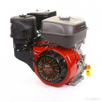 Двигатель бензиновый Bulat BW192F-S (шпонка, 18 л.с., ручн. стартер) (Weima 192). . фото 2