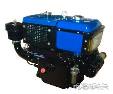 Двигатель ZUBR SH195NDL (дизель, электростартер, водяное охлаждение, 12 л.с.)
Мо. . фото 1
