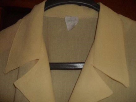 Желтая классическая блузка с потайными пуговицами , размер 46- 48. (М),, произве. . фото 5