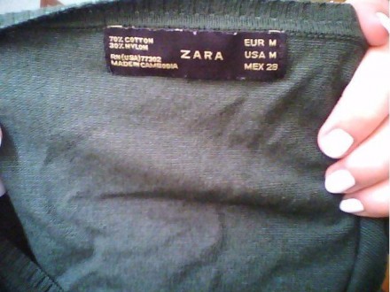 Качественная кофта фирмы: "ZARA" , без дефектов, , продаю так как стала маленька. . фото 2