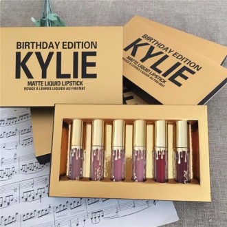 Наборы матовых жидких помад Kylie Birthday Edition. Хит продаж. Идеально себе ил. . фото 4
