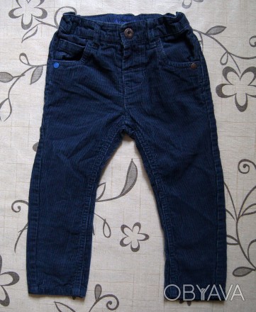 Фирменные джинсики Некст на мальчика 9-12 месяцев, состояние отличное, близко к . . фото 1