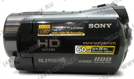 Срочно! Цена до 25.12. Видеокамера Sony HDR-SR11e. 10.2 Mpx/Ночная Съёмка/Встрое. . фото 3