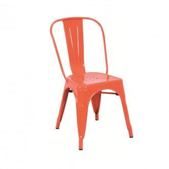 Металлический стул Tolix MC-001A (Толикс МС-001А) полностью изготовлен из гальва. . фото 9
