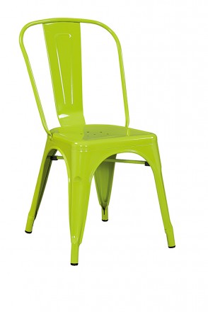 Металлический стул Tolix MC-001A (Толикс МС-001А) полностью изготовлен из гальва. . фото 5