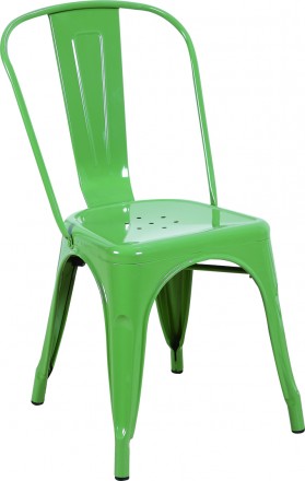 Металлический стул Tolix MC-001A (Толикс МС-001А) полностью изготовлен из гальва. . фото 7