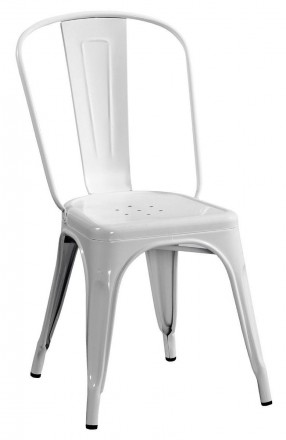 Металлический стул Tolix MC-001A (Толикс МС-001А) полностью изготовлен из гальва. . фото 12