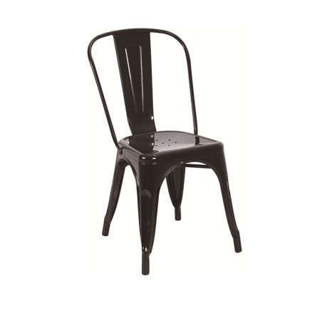 Металлический стул Tolix MC-001A (Толикс МС-001А) полностью изготовлен из гальва. . фото 2