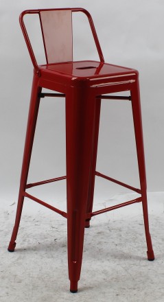 Металлический полубарный стул Tolix MC-011P (Толикс MC-011P), H-660, выполненный. . фото 9