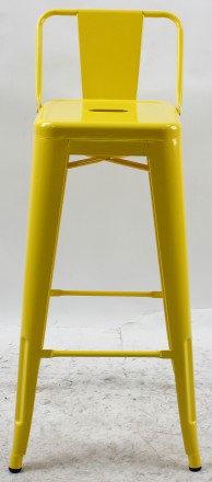 Металлический полубарный стул Tolix MC-011P (Толикс MC-011P), H-660, выполненный. . фото 11
