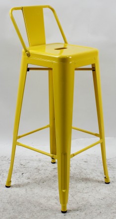 Металлический полубарный стул Tolix MC-011P (Толикс MC-011P), H-660, выполненный. . фото 12